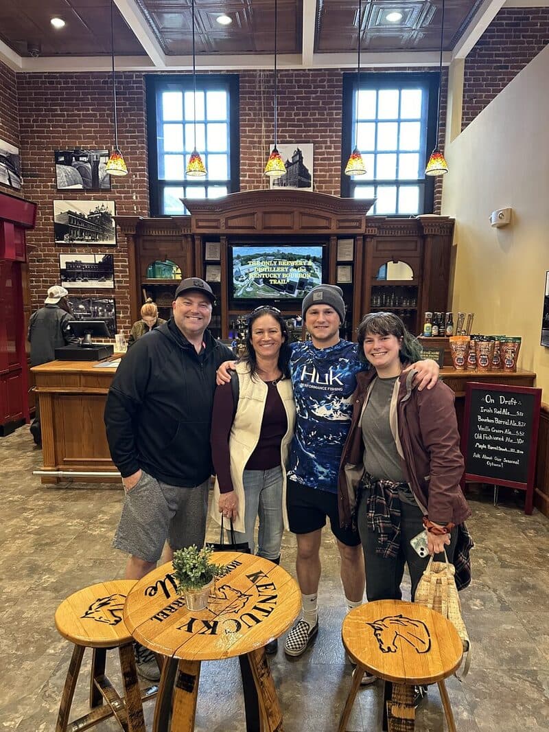 Larisa Seibel with family